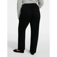 thumbnail image 3 of Terra & Sky Women's Plus Size Pull On High Rise Straight Leg Jeggings, 29" Inseam, Sizes 0X-4X, 3 of 5