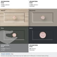 thumbnail image 5 of Amerock Accents 1-5/16 inch (33mm) Length Gold/Pink Cabinet Knob - 2 Pack, 5 of 7