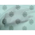 thumbnail image 4 of oneOone Cotton Poplin Fabric Floral Block Printed Fabric 1 Yard 56 Inch Wide, 4 of 4