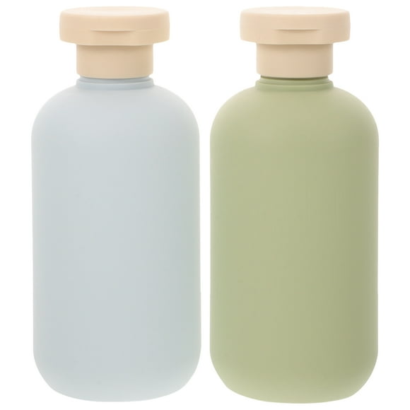 MIANGASTORE 2pcs Travel Bottles Toiletries Containers Travel Size Containers Portable Shampoo Bottles 200ml
