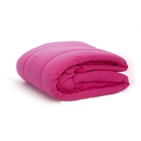 100 Cotton Jersey Knit Camp Comforter Twin Size Hot Pink