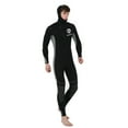 thumbnail image 3 of Traje de buceo de neopreno de 5mm, traje de neopreno elástico de cuerpo completo para buceo, surf, natación, traje de baño de una pieza con protección XXL Baoblaze Traje de buceo, 3 of 8