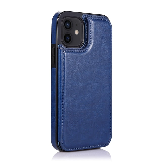 Funda de cuero tipo billetera de lujo para iPhone 14 13 12 Mini Flip 11 Pro XR XS Max X 6 6s 7 8 Plus 5 5s SE 2020 2022 funda con ranuras para tarjetas Tan Jianjun unisex