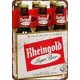 thumbnail image 1 of Letrero de aluminio nuevo de Jesiceny, cerveza Rheingold, aspecto vintage, reproducción, tamaño: 12 x 8 pulgadas, 1 of 4