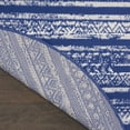 thumbnail image 6 of Nourison Whimsicle Bohemian Eclectic Navy Ivory 5' x round Area Rug, (5' Round), 6 of 9