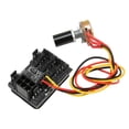 thumbnail image 2 of PWM Fan Hub DC 12V 8 canales flexibilidad ventilador Cable de alimentación Hub ventilador de refrigeración controlador de velocidad para PC, 2 of 8