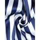 thumbnail image 5 of Conjunto de pijamas de satén para mujer INSPIRE CHIC, ropa de dormir, camisetas con pantalones cortos, ropa de casa, XL, rayas azules, 5 of 6