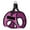 Hot Pink, variant on Dogline York Mesh Harness + Built-in Hook & Loop Fasteners