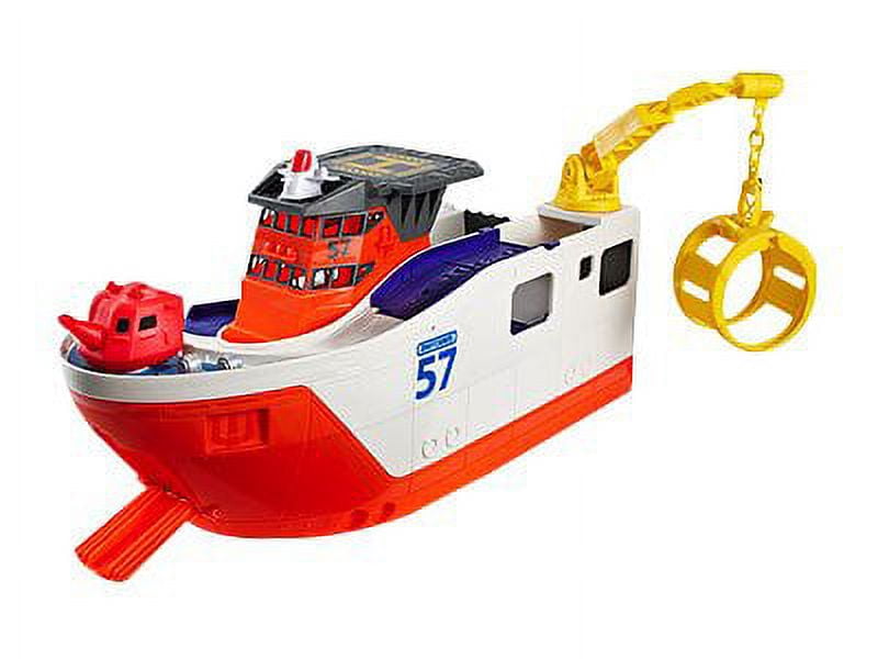 Shark rescue cheap boat toy