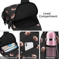 thumbnail image 4 of Outdoor Sling Bag for Women Crossbody Chest Backpack with Basketball Print, Anti-Theft Pocket Travel-Ready for Adventures, 4 of 6
