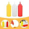 thumbnail image 2 of Shisuyan Condiment Squeeze Container PE Material 3Pcs 9.67x2.59x2.59in, 2 of 9