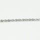 thumbnail image 5 of Cadena Singapur Dama 45 Cm 2 Mm Grosor Oro Blanco 14k Lam blanco Unitalla, 5 of 8