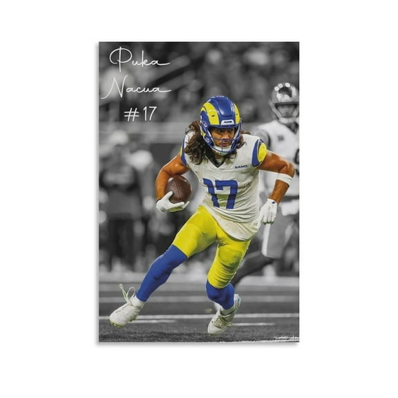 Puka Nacua Canvas Poster Picture Print Wall Art Poster Painting Canvas Posters Artworks Gift Room Aesthetic 16x24inch(40x60cm)