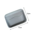 thumbnail image 7 of Car Side Pocket Organizer Durable PU Leather for Auto Seat Console Door gray, 7 of 7