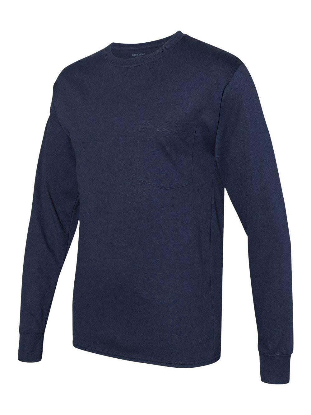 Workwear Long Sleeve Pocket T-Shirt 