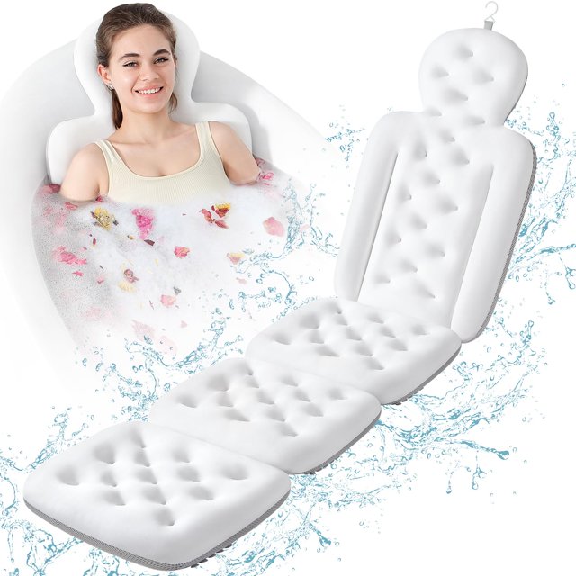 Cojín de baño VEILS Luxury Full Body con 160 ventosas