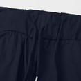 thumbnail image 6 of Men's Casual Pants Men's Solid Casual Pants Skinny Work Outdoor Trendy Long Fitness Navy S, 6 of 6