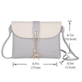thumbnail image 2 of Shoulder Bag for Girls Small Crossbody Purse PU Leather with PU Strap Metal Strap with Elk Pendant, 2 of 4