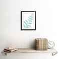 thumbnail image 2 of Green Leaves Fern Framed Wall Art Print, 2 of 5