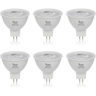 Ampoule LED GU5.3 / MR16 12V 8W SMD 80° (Pack de 5) - Blanc Chaud 2300K -  3500K - SILAMP
