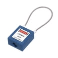 thumbnail image 4 of Unique Bargains Lockout Tagout Locks with Key, Loto Locks Safety Padlock Keyed Different with Lockout Tag Style 2, Blue, 4 of 6