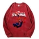 thumbnail image 4 of Spidermans Baumwoll-Sweatshirt Marvels Herrenbekleidung Damen Filmcharakter Musterdruck Sudaderas Warme, bequeme Partygeschenke, 4 of 5