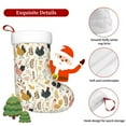 thumbnail image 5 of Naloa Cartoon Chickens Christmas Stockings Decorations, Xmas Ornaments, DIY Personalized Farmhouse Decor for Home Family Party Tree, 5 of 7
