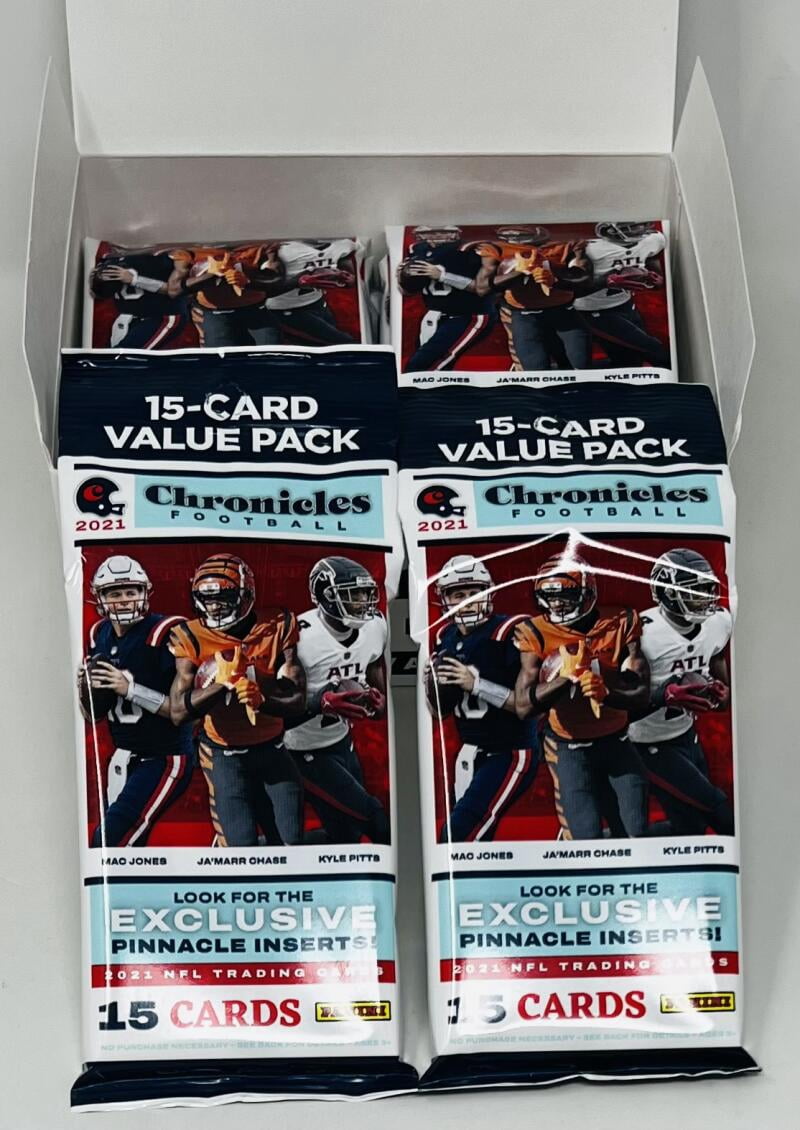 2021 Panini Chronicles Football Jumbo Value Fat Pack Box (Pinnacle Inserts!)