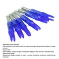 thumbnail image 3 of 6Pcs Lighted  Nocks 6.2mm LED Waterproof, High Visibility for Night Archery, Made of Durable PE Material, 3 of 8