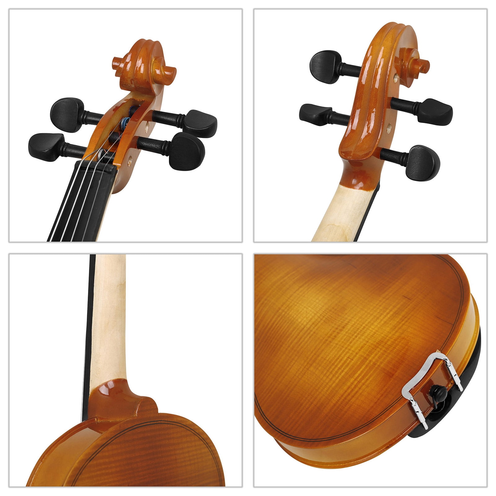 Small Violin Musical Violin Professional Violin Full Size Violin Musical Instrument Texture Practical Violin