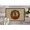 thumbnail image 5 of Carolines Treasures DAC2377MAT 18 x 27 in. Unisex Irish Terrier Christmas Flowers Doormat, 5 of 6