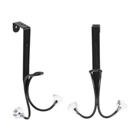 PROSLAT 13016 Steel Hose & Cord Holder For PVC Slatwall – 2-Pack, Silver Powder-Coated, Rubber-Tipped, 25 Lb Capacity Each