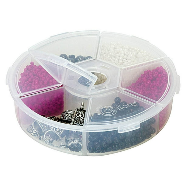 Plano Clear Round Accessory Organizer