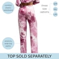 thumbnail image 3 of Hello Mello Dyes The Limit Soft Pajama Lounge Pants - NOT A SET, Orchid Medium/Large (Women's), 3 of 7