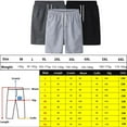thumbnail image 2 of Mens Sports Pocket Solid Drawstring Board Trunk Beach Short Pants Shorts Summer Thin Trousers Zippered Pocket Loose Sweatpants, 2 of 5