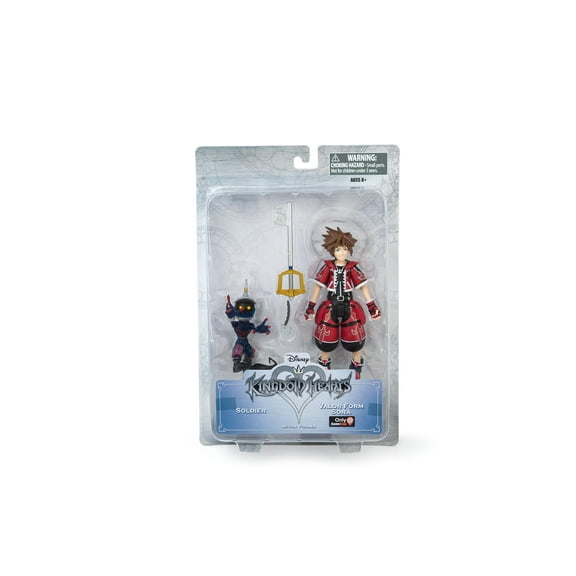 Kingdom Hearts Valor Form Sora & Soldier Exclusive Action Figure - 2-Pack