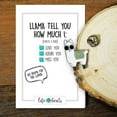 thumbnail image 2 of Llama Tell You How Special You Are Enamel Pin by Lifebeats, 2 of 5
