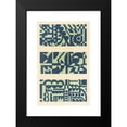 thumbnail image 2 of Mizuki Heitaro 13x18 Black Modern Framed Museum Art Print Titled - Abstract Pattern Portfolio Pl.04 (1930), 2 of 5