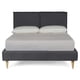 thumbnail image 3 of Base de Cama Matrimonial Makora Luma Oxford Tapizada en Tela Tipo Lino (No Incluye Colchón), 3 of 9