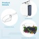 thumbnail image 4 of Cajas de almacenamiento de plástico transparentes 4PCS, contenedores de refrigerador con pala, congeladores transparentes con diseño de mango, congeladores para congeladores, 4 of 6