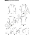 thumbnail image 5 of Simplicity Size 16-24 Tops, Vest, Jacket & Coat Pattern, 1 Each, 5 of 6