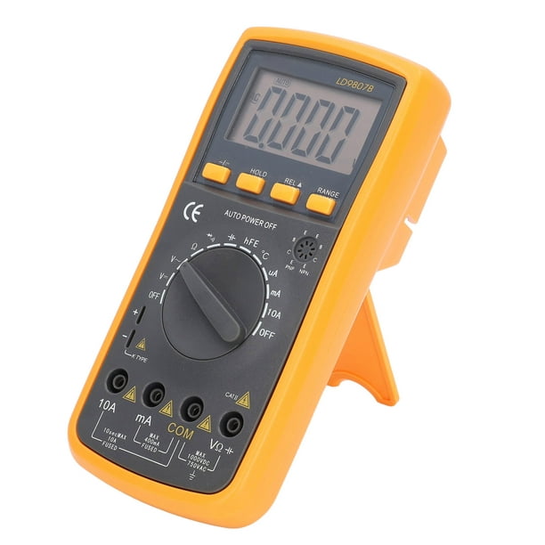 Multimètre numérique LD9817B, multimètre multifonctionnel de haute  précision, testeur de température de courant de tension