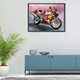thumbnail image 4 of Cuadros Decorativos Moto DIY taladro redondo completo diamante pintura mosaico diamantes de imitación Sywqhk Nuevos Originales, 4 of 9