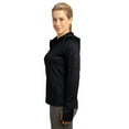 thumbnail image 3 of Sport-Tek Ladies Tech Fleece Full Zip Hooded Jacket-M (Black), 3 of 5