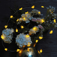 thumbnail image 3 of Guirnalda de luces LED impermeables para exteriores, guirnalda de luces para jardín, patio trasero, césped, boda, fiesta en el patio, decoraciones navideñas, 3 of 5