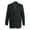 Black, variant on s Men's Single Breasted Poly/Wool Suit Coat