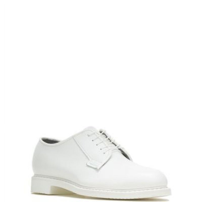 Bates Lites mens Leather uniform shoes  White 9E Bates Men main image 2