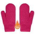 thumbnail image 2 of Women Gloves Soft Mittens for Winter Warm Lined Thermal Cold Weather Cozy Fuzzy Thick Hand for Outdoor Activities, 2 of 9