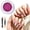 Garnet Cat Eye Chrome Powder, variant on SAVILAND Cat Eye Chrome Powder with Nail Magnet: 9D Cateye Effect Metallic Mirror Chrome Nail Powder with Cat Eye Magnet Tool & Sponge Stick for Gel Polish Home DIY Salon Manicure