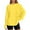 Yellow, variant on Telankuip Womens Long Sleeve Oversized T Shirts Basic Solid Color Crewneck Workout Tee Tops 2025 Fall Winter Loose Fit Casual Stylish Workout Clothes Yellow XS